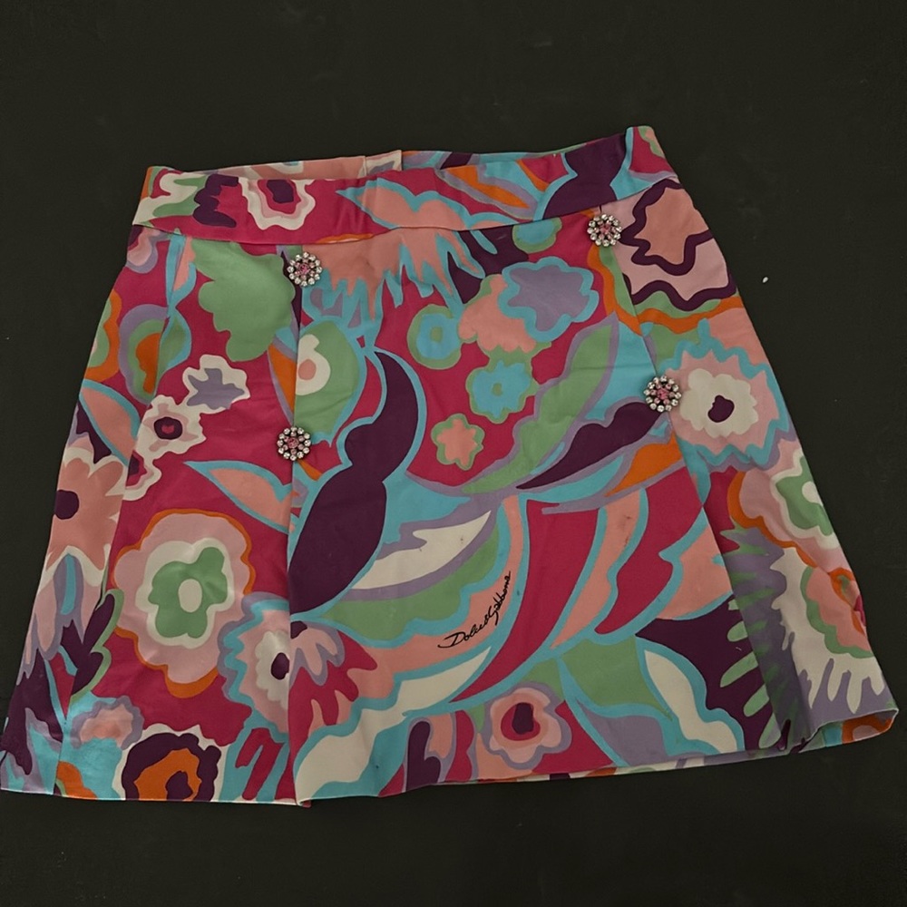 Dolce & Gabbana multi colored skirt.